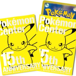 Deck Shield "Pokemon Center 15th ANNIVERSARY (Pikachu)" 64 pieces [Supply] - [Supply]