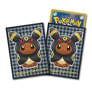 Deck Shield "Eevee Poncho Series BK" 64 pieces [Supply] - [Supply]