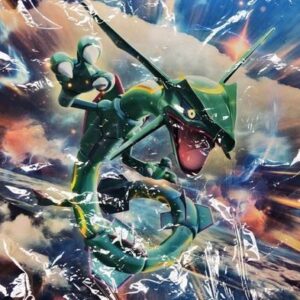 Playmat "Overseas/Rayquaza (REGIONAL logo)" [Supply] - [Supply]
