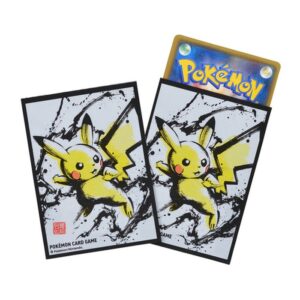 Deck Shield "Sumi-e Retsuden Pikachu" 64 pieces [Supply] - [Supply]