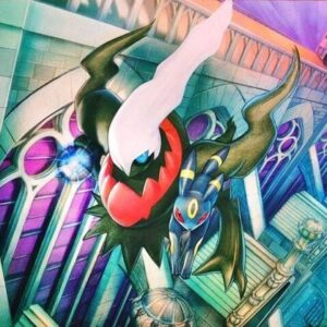 [NM-]Playmat “Overseas/Blackie & Darkrai” [Supply]- [[NM-]Supply]