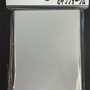 Oyatsu Forum Sleeves White 50 pieces (68×92)[-]- [Supplies (Others)]