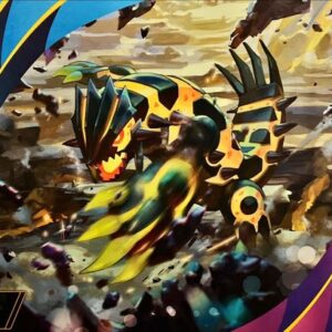 Playmat “Overseas/Genshi Groudon different colors (TOP4)” [Supply]- [Supply]