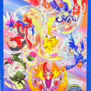 Deck Shield "Pikachu & Paldea Gosanke & Koraidon & Miraidon (ASIA CS 2022-23)" 64 pieces [Supply] - [Supply]