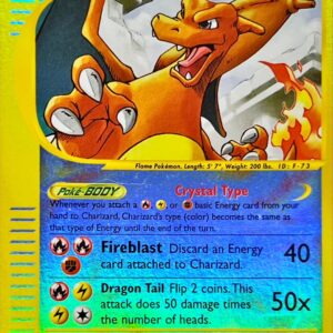 [NM-]Charizard (Crystal type/English version)[☆]146/144 [[NM-]Others]