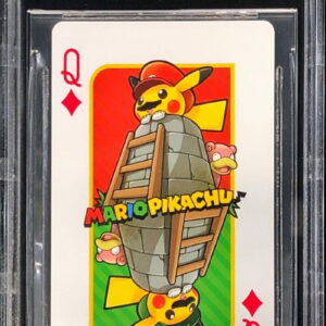 [BGS10 Appraised] Q Diamond (Playing Cards/Mario Pikachu) [-]- [Others]