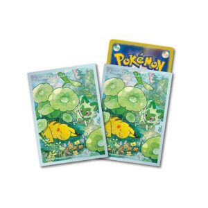 Deck Shield "Blue Frame/Pikachu & Nyaoha" 64 pieces [Supply] - [Supply]