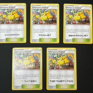 CHAMPIONS FESTIVAL 2018 (Set of 5) [P] SM148 [Overseas version]