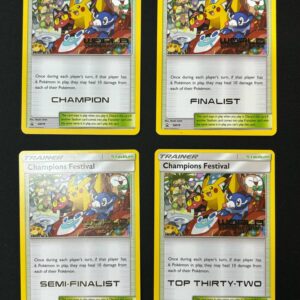 CHAMPIONS FESTIVAL 2017 (Set of 4) [P] SM78 [Overseas version]