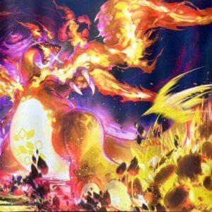 [NM-]Playmat "Overseas/Kyodai Max Charizard" [Supply]- [[NM-]Supply]