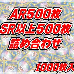 AR+SR or above 1000 pieces set [Assortment] - [Assortment]