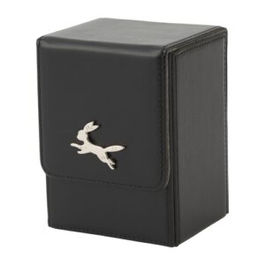 [NM-]Genuine leather flip deck case "Blackie" [Supply]- [[NM-]Supply]