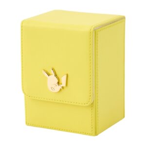 Genuine leather flip deck case "Pikachu" [Supply] - [Supply]