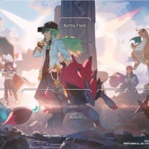 [NM-]Playmat "Arcos Awakened Ones (with winning certificate/Pokﾃｩmon Masters EX)" [Supply]- [[NM-]Supply]