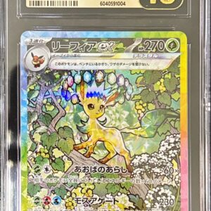 [CGC10 black appraised] Leafeon ex[SAR]200/187 [Others]