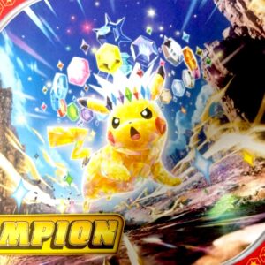 Playmat "Overseas/Terrastal Pikachu (CHAMPION/Play logo)" [Supply] - [Supply]