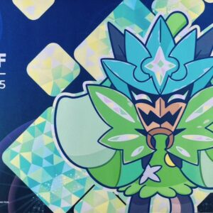 [NM-]Playmat "Overseas/Ogapon Green Men (STAFF/EULOPE Logo)" [Supply]- [[NM-]Supply]