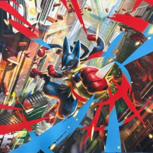 [NM-]Playmat “Overseas/Mega Lucario (STAFF/REGIONAL logo)” [Supply]- [[NM-]Supply]