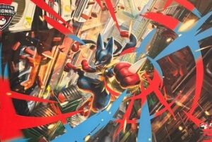 [NM-]Playmat "Overseas/Mega Lucario (Muji/REGIONAL logo)" [Supply]- [[NM-]Supply]