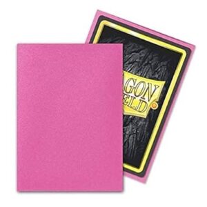 Dragon Shield Mat (Pink) 100 pieces (66 x 91) [Supplies]- [Supplies (Others)]