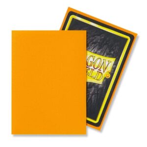 Dragon Shield Mat (Orange) 100 sheets (66 x 91) [Supplies]- [Supplies (Others)]