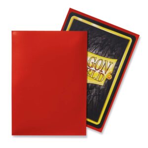 Dragon Shield Mat (Crimson) 100 pieces (66 x 91) [Supplies]- [Supplies (Others)]