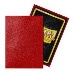 Dragon Shield Mat (Ruby) 100 pieces (66 x 91) [Supplies]- [Supplies (Others)]