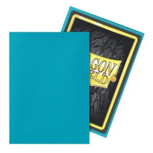 Dragon Shield Mat (Turquoise) 100 pieces (66 x 91) [Supplies]- [Supplies (Others)]