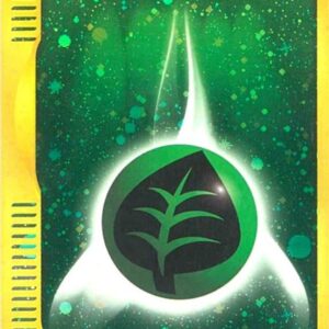 Basic grass energy (Pokﾃｩmon card e Kira) [-]- [Others]
