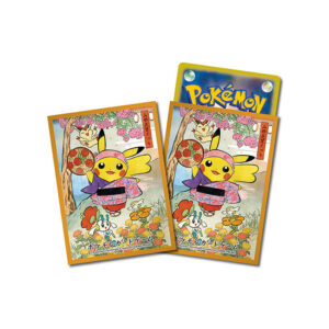 Deck Shield "Orange Frame/Hanagasa Festival Pretend Pikachu" 64 pieces [Supply] - [Supply]