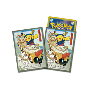 Deck Shield "Green Frame/Waraji Festival Pretend Pikachu" 64 pieces [Supply] - [Supply]