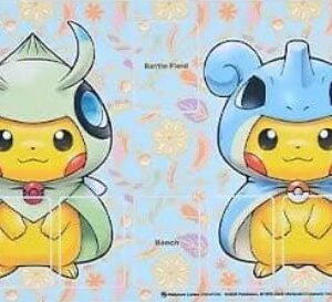 Playmat "Pikachu wearing a poncho" [Supply] - [Supply]