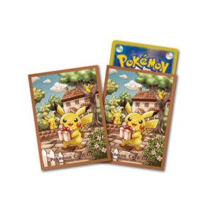 Deck Shield "Brown Frame/Pikachu's Gift" 64 pieces [Supply] - [Supply]