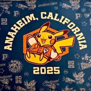 Playmat "WCS2025 Anaheim (Pikachu)" [Supply] - [Supply]