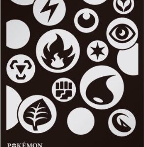 Deck Shield Pro "POKEMON CARD LOUNGE (Black)" 64 pieces [Supply] - [Supply]