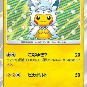 Pikachu wearing a poncho [P]037/SM-P [Other]
