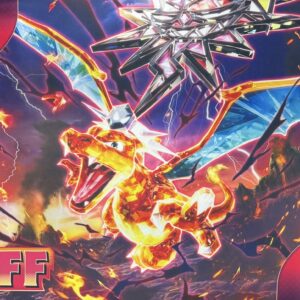 [NM-]Playmat "Overseas/Terustal Charizard (STAFF/Play Logo)" [Supply]- [[NM-]Supply]