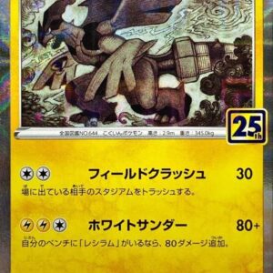 [NM-]Zekrom (25th mirror) [-]011/028 [ [NM-]S8a ]