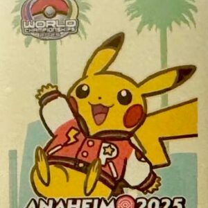 Deck Shield “WCS2025 Anaheim (White Background/Pikachu)” 65 pieces [Supply] - [Supply]