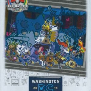 Deck shield “WCS2019 (Washington DC vertical design)” 65 pieces [Supply] - [Supply]