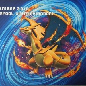 [Light Played] Playmat "Overseas/M Charizard Y (Nov.2016/REGIONAL logo)" [Supply] - [[Light Played] Supply]
