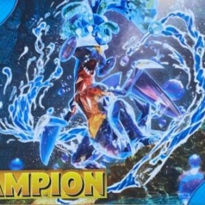 Playmat "Overseas/Terrastal Gabrielus (CHAMPION/Play Logo)" [Supply] - [Supply]