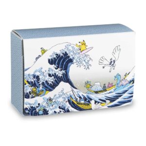 Double deck case “Overseas/GREAT WAVE PIKACHU&FRIENDS” [Supply]- [Supply]