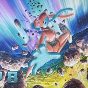 Playmat "Overseas/Deoxys (TOP8/NATIONAL logo)" [Supply] - [Supply]