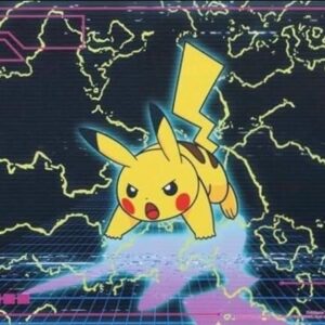 Playmat "Overseas/Pikachu Neon Charge" [Supply] - [Supply]
