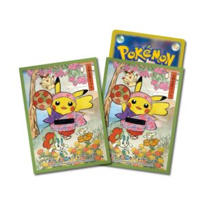 Deck Shield "Green Frame/Hanagasa Festival Pretend Pikachu" 64 pieces [Supply] - [Supply]