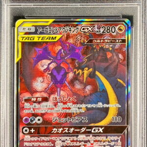 [PSA 9 appraised] Argoyon & Akuji King GX (SA) [SR] 102/095 [Others]