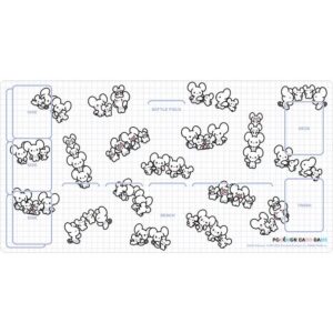 [NM-]Playmat "Narwhal Mouse" [Supply]- [[NM-]Supply]