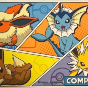 Playmat "Overseas/Eevee & Booster & Showers & Thunders" [Supply] - [Supply]