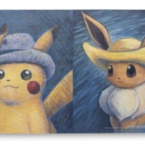 [NM-]Playmat “Overseas/Pikachu & Eevee (Van Gogh)” [Supply]- [[NM-]Supply]
